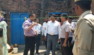 कदौरा के चमारी,  हथेरी तथा डकोर विकास खंड के बड़ागांव में घरों से जानी हर घर जल योजना की हकीकत,अधूरे कार्य पर बिफरे प्रमुख सचिव