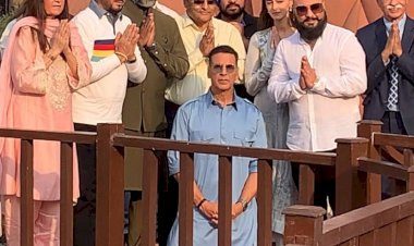 केसरी चैप्टर 2 की टीम ने अमृतसर दौरे के दौरान श्री हरमंदिर साहिब और जलियांवाला बाग में श्रद्धांजलि अर्पित की