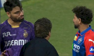 IPL में फिर `थप्पड़ कांड`, कुलदीप यादव ने रिंकू सिंह को जड़े दो तमाचे, याद आया श्रीसंत-हरभजन का किस्सा