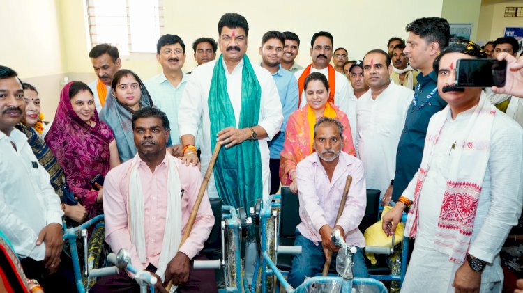 मंत्री गोविन्द सिंह राजपूत द्वारा 815.64 लाख के विभिन्न विकास कार्यों का भूमिपूजन एवं लोकार्पण
