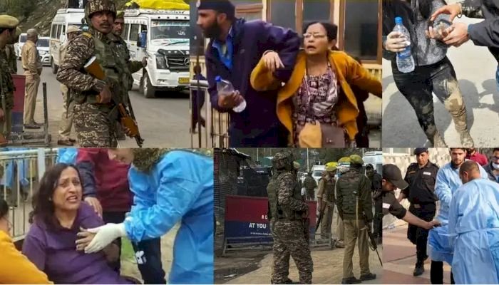 धरती के स्वर्ग में नारकीय तांडव