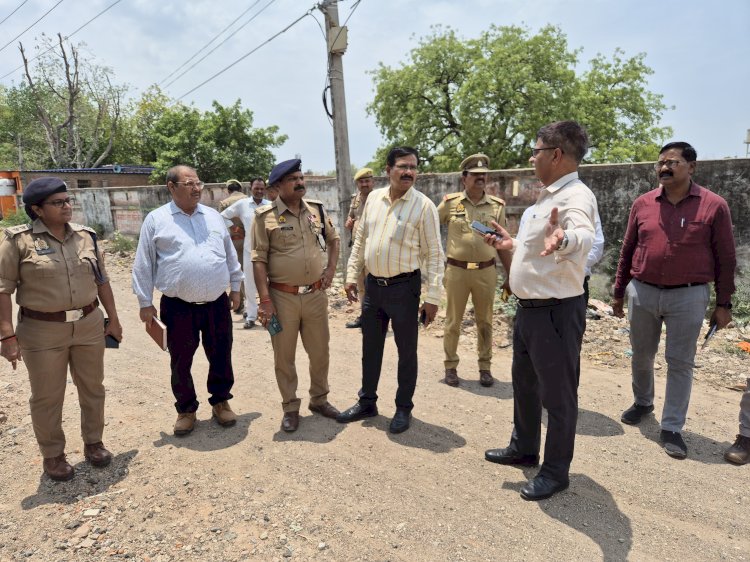 जाम की समस्या से निजात दिलाने के प्रयास तेज, डीएम और एसपी ने किया स्थलीय निरीक्षण