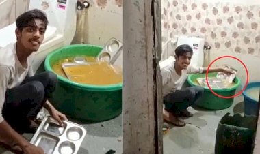 टॉयलेट के पानी से धोए बर्तन...', बरसाना के इस होटल में श्रद्धालुओं की भावनाओं से खिलवाड़ ; संचालक गिरफ्तार