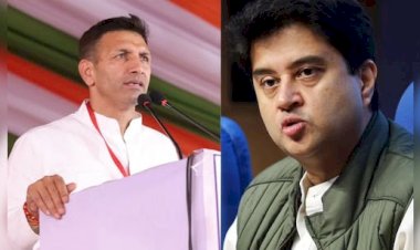 जीतू पटवारी बोले-सिंधिया बाराती घोड़े, सत्ता के आसपास नाचते हैं: बीजेपी MLA का जवाब-ज्योतिरादित्य कोहिनूर हैं, कांग्रेस उन्हें कबाड़ समझती थी