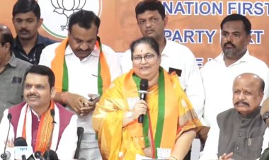 महाराष्ट्र में कांग्रेस को झटका, पूर्व CM की बहू ने सैकड़ों कार्यकर्ताओं के साथ BJP ज्वाइन की