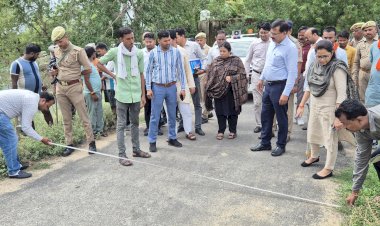 рдорд╛рдирдХ рд╡рд┐рд╣реАрди рд╕рдбрд╝рдХ рдирд┐рд░реНрдорд╛рдг рдкрд░ рдбреАрдПрдо рд╕рдЦреНрдд тАФ рднреБрдЧрддрд╛рди рдкрд░ рд░реЛрдХ, рдЬреЗрдИ рдкрд░ рдЧрд┐рд░реА рдЧрд╛рдЬ, рдареЗрдХреЗрджрд╛рд░ рдХреЛ рдмреНрд▓реИрдХ рд▓рд┐рд╕реНрдЯ рдХреЗ рдирд┐рд░реНрджреЗрд╢