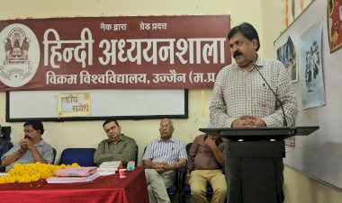 рдзрд░реНрдорд╡реАрд░ рднрд╛рд░рддреА рдХрд╛ рдЕрдВрдзрд╛рдпреБрдЧ рд╣реИ рдХрд╛рд▓рдЬрдпреА рд░рдЪрдирд╛, рдЬреЛ рдЬреНрдпреЛрддрд┐ рдХреА рдХрдерд╛ рд╣реИ рдЕрдВрдзреЛрдВ рдХреЗ рдорд╛рдзреНрдпрдо рд╕реЗ тАУ рдкреНрд░реЛ рд╢рд░реНрдорд╛┬а