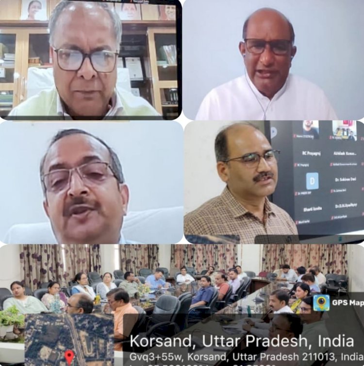 ज्ञान परम्परा की विरासत है योग- प्रोफेसर विश्वकर्मा, योग को हम जीवन से अलग नहीं कर सकते-प्रोफेसर सत्यकाम