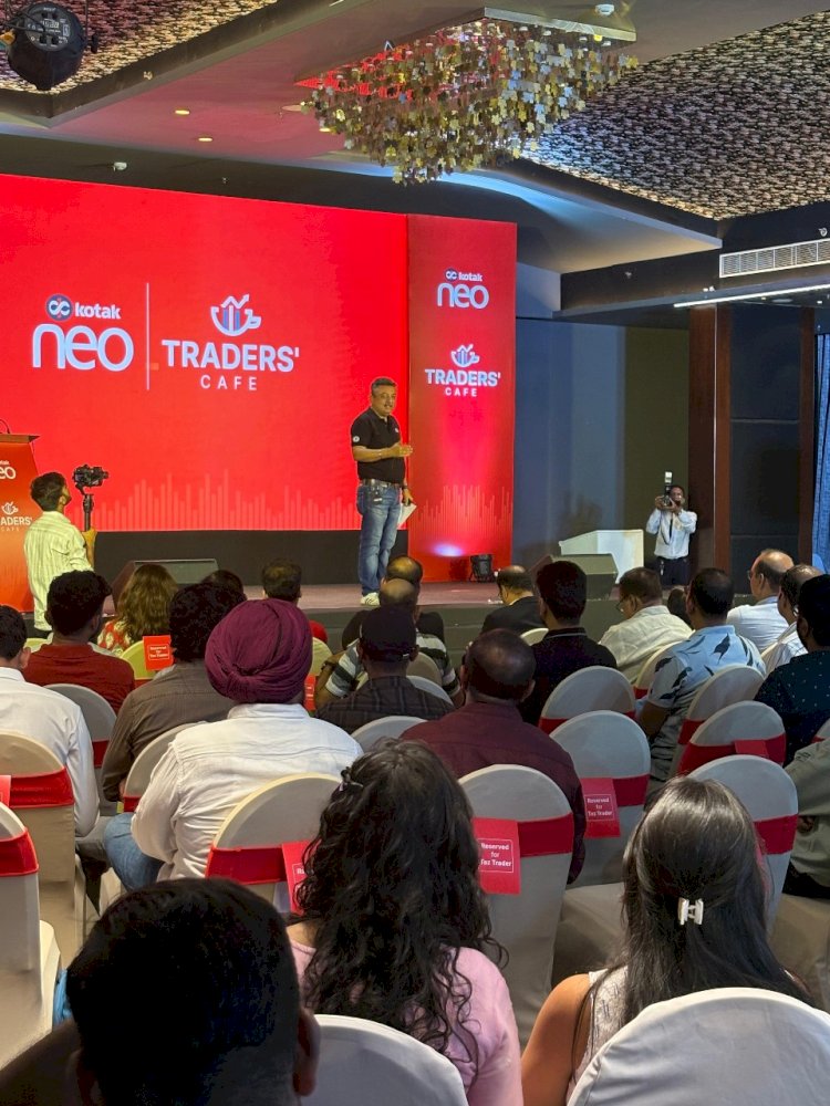 कोटक नियो ने आयोजित किया ट्रेडर्स कैफे इंदौर में     कोटक सिक्योरिटीज़ की पहल से मिलेगा सीखने का नया अनुभव, ट्रेडर्स के लिए रियल टाइम जुड़ाव और मार्केट से होगी सीधी बातचीत