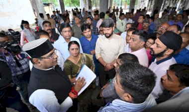 मंत्री  विश्वास कैलाश सारंग ने किया निर्माणाधीन गोविंदपुरा शासकीय सांदीपनि विद्यालय का निरीक्षण  निरीक्षण के दौरान निर्माण कार्य में तेजी और गुणवत्ता सुनिश्चित करने के दिये निर्देश