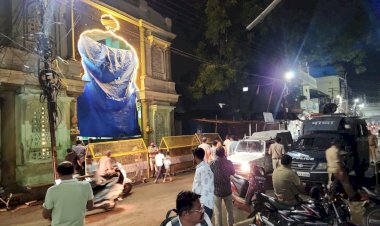 इमामबाड़े को लेकर धार में तनाव,इमामबाड़ा खाली करने का आदेश , भारी पुलिस बल तैनात, हिंदू पंचायत ने दी थी चेतावनी