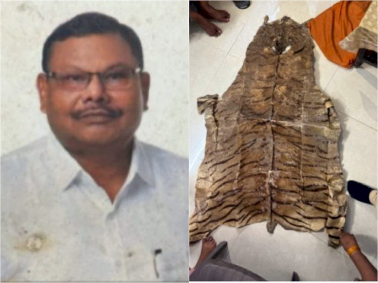 टाइगर की खाल से लेकर करोड़ों की संपत्ति तक: छापे में सरकारी अफसर निकला 'धनकुबेर' , EOW की छापेमारी में अकूत दौलत का खुलासा