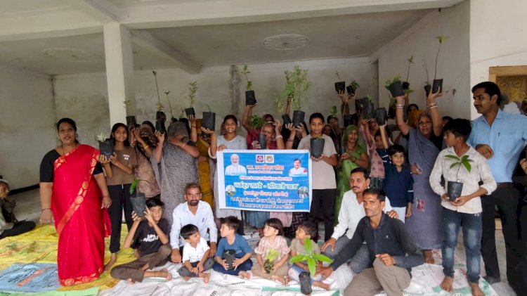जन अभियान परिषद के तहत गोयलखेड़ी में निकली नवांकुर सखी हरियाली यात्रा, पर्यावरण बचाने का लिया संकल्प