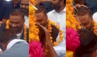 थप्पड़ कांड:स्वामी प्रसाद मौर्य को सार्वजनिक कार्यक्रम में थप्पड़, रायबरेली में हंगामा, वीडियो सोशल मीडिया पर वायरल