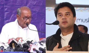 ज्योतिरादित्य मेरे बेटे जैसे हैं – दिग्विजय सिंह ने खोला मंच पर साथ बैठने का राज, सियासी अटकलें तेज"