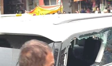 पीसीसी अध्यक्ष जीतू पटवारी की गाड़ी पर हमला: दो नेताओं के खिलाफ FIR दर्ज, रतलाम में भाजपा नेता मनोहर धाकड़ के बयान से समाज में नाराज़गी, पटवारी ने मांगी माफी