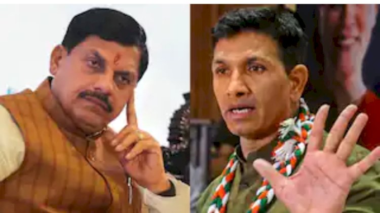 CM मोहन यादव ने खरगे से जीतू पटवारी को हटाने की मांग की, कहा – पहले लाडली बहनों को बोरे में बंद करने की बात, अब शराबी बताया; कांग्रेस पर हमला