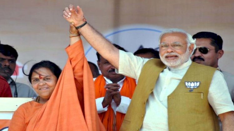 उमा भारती ने भरी हुंकार: 65 की भी नहीं हुई, पीएम मोदी का उदाहरण देकर बोलीं- चुनाव लड़ूंगी,सियासत में हलचल