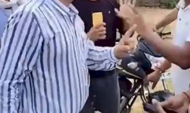 किसान की पिटाई, नायब तहसीलदार ने मारा थप्पड़, जीतू पटवारी बोले- अत्याचार बर्दाश्त नहीं करेंगे