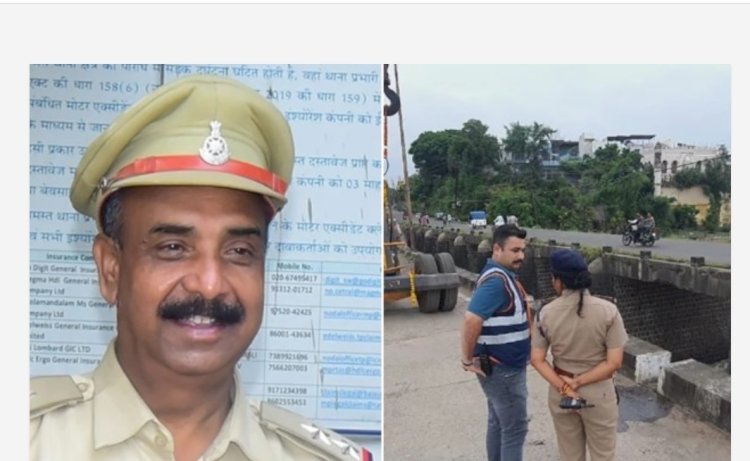 पुलिस की गाड़ी शिप्रा नदी में गिरी, थाना प्रभारी का शव बरामद; 2 अन्य पुलिसकर्मियों की तलाश जारी
