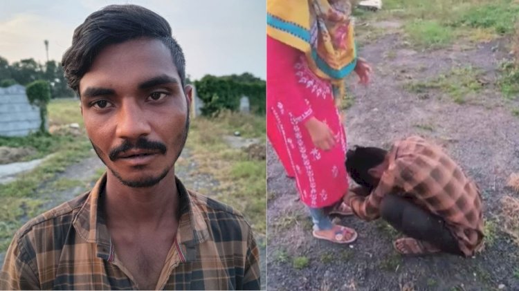 लव जिहाद’ के आरोप में मुस्लिम युवक को चप्पलों से पीटा, पुलिस ने दर्ज किया मामला,आदिवासी लड़की को परेशान कर रहा था  युवक