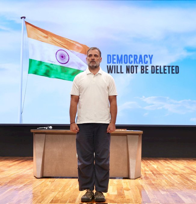 राहुल गांधी ने छात्रों और युवाओं से कर दी बड़ी अपील, Gen Z संविधान बचाएंगे, वोट चोरी रोकेंगे…’, राहुल  बोले- मैं हमेशा उनके साथ खड़ा हूं
