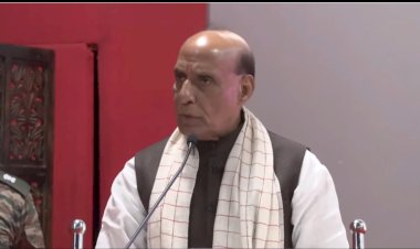 पाक का भूगोल बदल देंगे'; राजनाथ सिंह की चेतावनी - पाकिस्तान ने सर क्रीक में मिलिट्री इन्फ्रास्ट्रक्चर बढ़ाया:उसकी नीयत में खोट, अगर हिमाकत की तो ऐसा जवाब देंगे