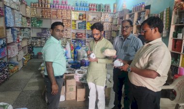 दीपावली के त्योहार पर खाद्य विभाग हुआ सक्रिय, कई प्रतिष्ठानों के भरे सैंपल