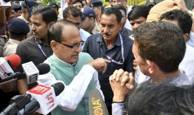 सोयाबीन की बात करने आए थे और बोरा गेहूं का ले आए,शिवराज सिंह चौहान ने जीतू पटवारी पर निशाना साधा