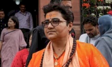 बेटी बात न माने तो टांगे तोड़ दो" — लव जिहाद को लेकर बीजेपी नेता साध्वी प्रज्ञा ठाकुर का विवादित बयान, पहले भी रही हैं सुर्खियों में।