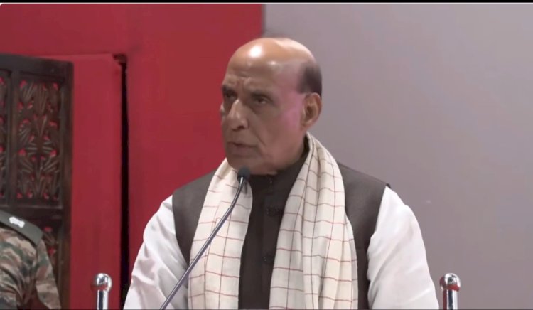 पाक का भूगोल बदल देंगे'; राजनाथ सिंह की चेतावनी - पाकिस्तान ने सर क्रीक में मिलिट्री इन्फ्रास्ट्रक्चर बढ़ाया:उसकी नीयत में खोट, अगर हिमाकत की तो ऐसा जवाब देंगे