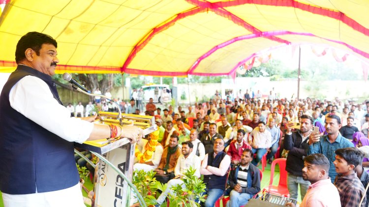 विकास कार्यों की नहीं कोई कमी, हर गांव में बिछा सड़कों का जाल: गोविंद सिंह राजपूत,  ग्राम खैजरामाफी और निवोदिया को मिली करोड़ों रूपये के विकास कार्यों की सौगात