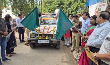 यातायात माह का शुभारंभ – जिलाधिकारी व पुलिस अधीक्षक ने दिलाई सुरक्षित यातायात की शपथ