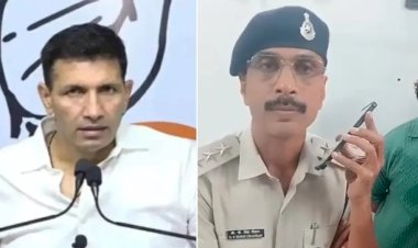 थप्पड़ कांड जीतू पटवारी बोले- सांसद के खिलाफ FIR नहीं की तो 50 हजार लोगों के साथ आऊंगा, CSP बोले– आपका स्वागत