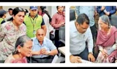 बेटे ने पूर्व कुलपति को घर से निकाला,  पत्नी के साथ गुहार लेकर कलेक्टर के पास पहुंचे, संपत्ति के दस्तावेजों पर जबरन कराए हस्ताक्षर