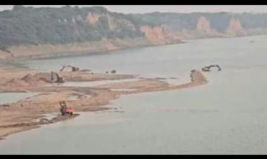 चिरपुरा खंड से माफिया द्वारा लूटी जा रही मौरंग, हो रहा नियम विरुद्ध खनन,अधिकारी मौन