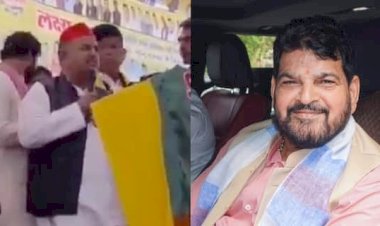 अगर मां का दूध पिया है तो निर्दलीय चुनाव लड़कर दिखाएं,  सपा नेता रमाकांत दुबे का बृजभूषण शरण सिंह को चैलेंज