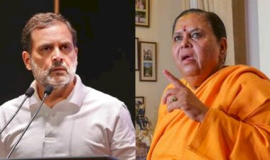 उमा भारती के तीखे बोल राहुल गांधी पर साधा निशाना : गोबर का टीका लगाकर, गौ मूत्र लेकर चलने लगेंगे, नाटक करने में नंबर वन