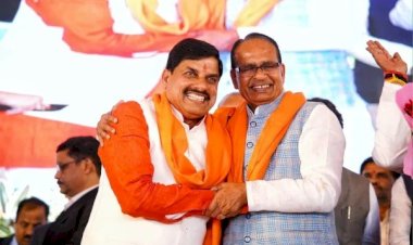 एक मंच में दिखे मोहन यादव और शिवराज : कहा- शिव और मोहन में कोई अंतर नहीं; देश को धर्मशाला नहीं बनने देंगे