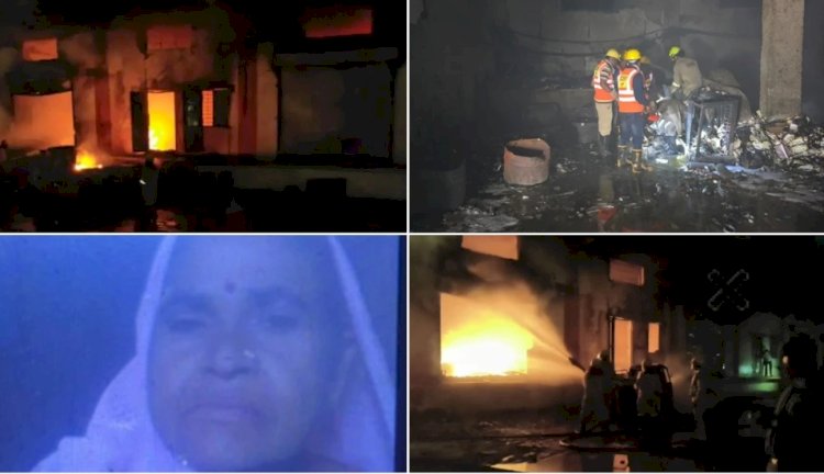 थिनर गोदाम में दो महिलाएं जिंदा जलीं,फैक्ट्री के गोदाम में दीप जलाते वक्त लगी आग,थिनर के ड्रम में तेज आवाज के साथ हुआ विस्फोट