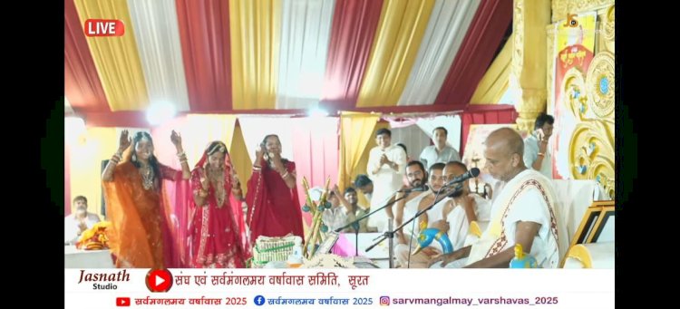 डायमंड टेक्सटाइल और आध्यात्मिक नगरी सूरत में छह मुमुक्षुओं को मिला दीक्षा मुहूर्त