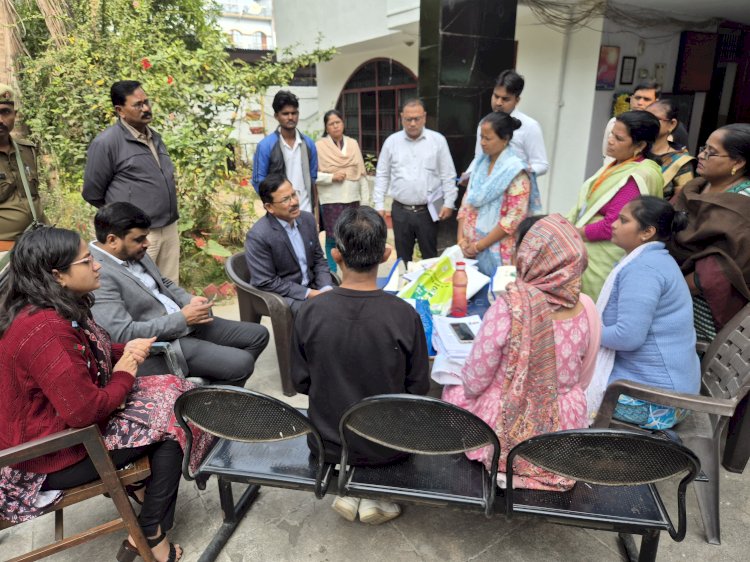 विशेष प्रगाढ़ पुनरीक्षण अभियान (SIR-2026) का जिलाधिकारी ने किया स्थलीय निरीक्षण