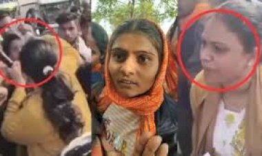 नायब तहसीलदार ने छात्रा को मारा थप्पड,किसान की कॉलर पकड़ी: नेता प्रतिपक्ष उमंग सिंघार बोले- किसानों को खाद की जगह मिलता है थप्पड़