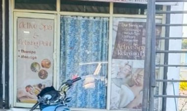 एक्टिव स्पा रिलैक्सिंग मसाज सेंटर की आड़ में चल रहा अय्याशी का बजार