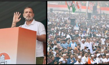 भाजपा के साथ मिलकर काम कर रहा चुनाव आयोग: रामलीला मैदान से राहुल गांधी की चुनाव आयुक्तों को खुली चेतावनी,आपके खिलाफ एक्शन लेंगे