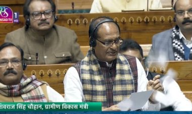 लोकसभा में पास हुआ 'जी राम जी' बिल  :विपक्ष ने कागज फाड़े; शिवराज बोले- चुनावी फायदे के लिए जोड़ा था गांधी का नाम