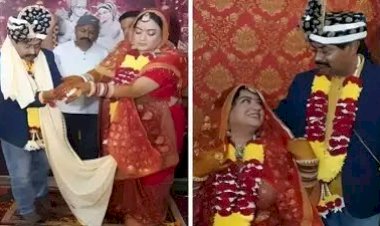 पूर्व मंत्री दीपक जोशी फिर सुर्खियों में आये, जोशी की 20 साल छोटी कांग्रेस नेत्री से चौथी शादी की तस्वीरें वायरल, सोमवार को देंगे जवाब