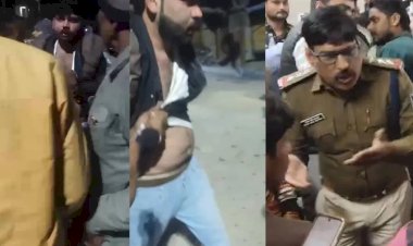 MP में लोगों को कुचलने वाला BJP नेता पुलिस हिरासत से फरार, हाईवे पर बवाल; पार्टी ने किया निष्कासन, भड़की भीड़ ने TI का कॉलर पकड़ा, घर तोड़ने की शर्त पर खुला जाम