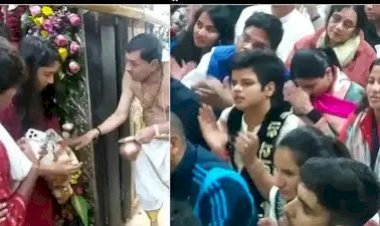 भारतीय महिला क्रिकेट टीम ने महाकालेश्वर मंदिर में भस्म आरती में भाग लेकर नए साल की आध्यात्मिक शुरुआत की