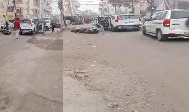 हिस्ट्रीशीटर को कार से बाहर खींचा, सब्बल-हथौड़े से हाथ-पैर तोड़े:आधा दर्जन नकाबपोश बदमाशों ने युवक को किया अधमरा, गाड़ी भी फोड़ी